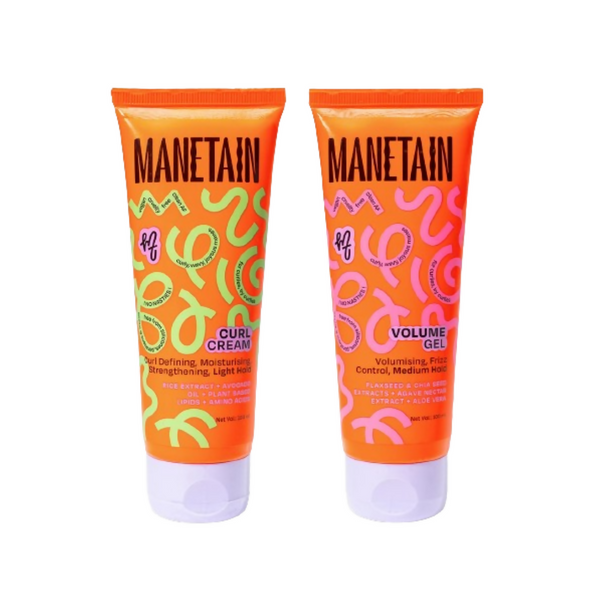 Manetain Volume Gel & Curl Cream Combo - Distacart