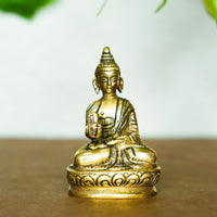 Thumbnail for Ekhasa Pure Brass Gautam Buddha Statue - Distacart