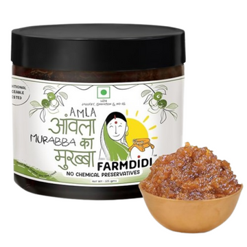 FarmDidi Amla Aavla Murabba |Gooseberry Pickle - Sweet & Sour - Distacart