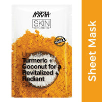 Thumbnail for Nykaa Skin Secrets Indian Rituals Turmeric + Coconut Sheet Mask For Revitalized & Radiant Skin - Distacart