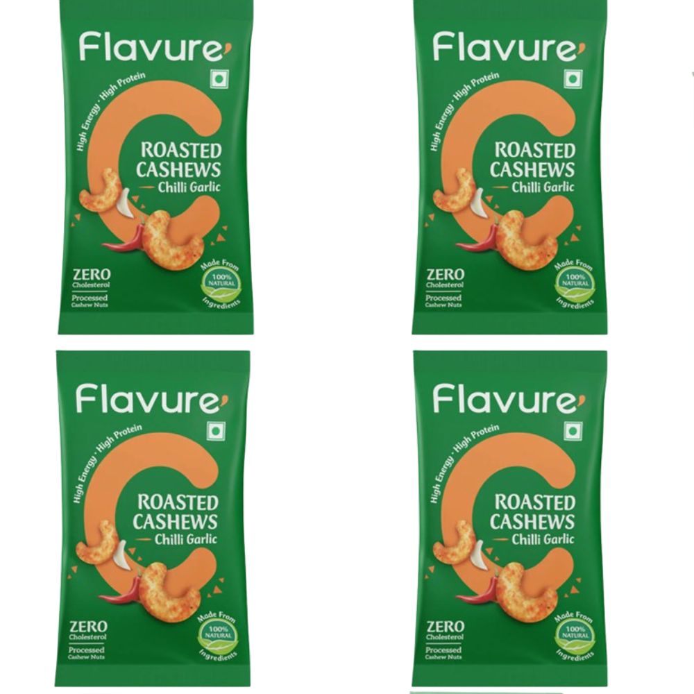 Flavure Roasted Cashew - Chilli Garlic