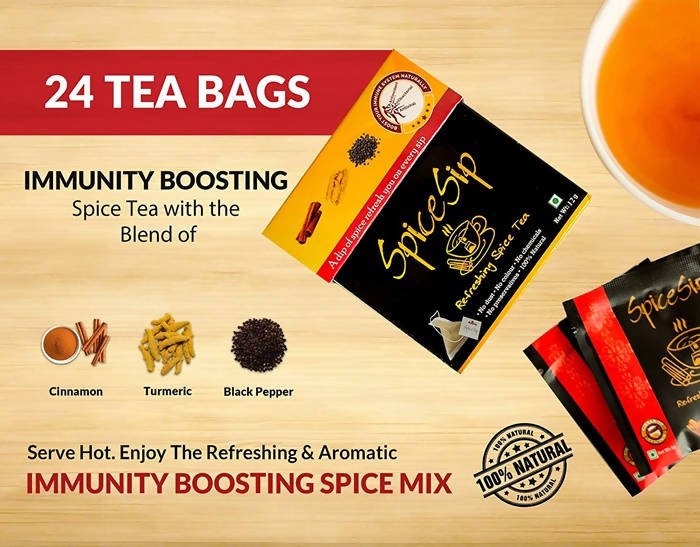 Azista Spice Sip Refreshing Spice Tea - Distacart