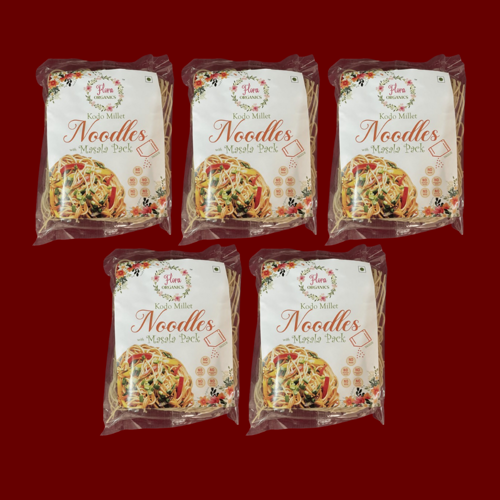 Flora Organics Kodo Millet Noodles - Distacart