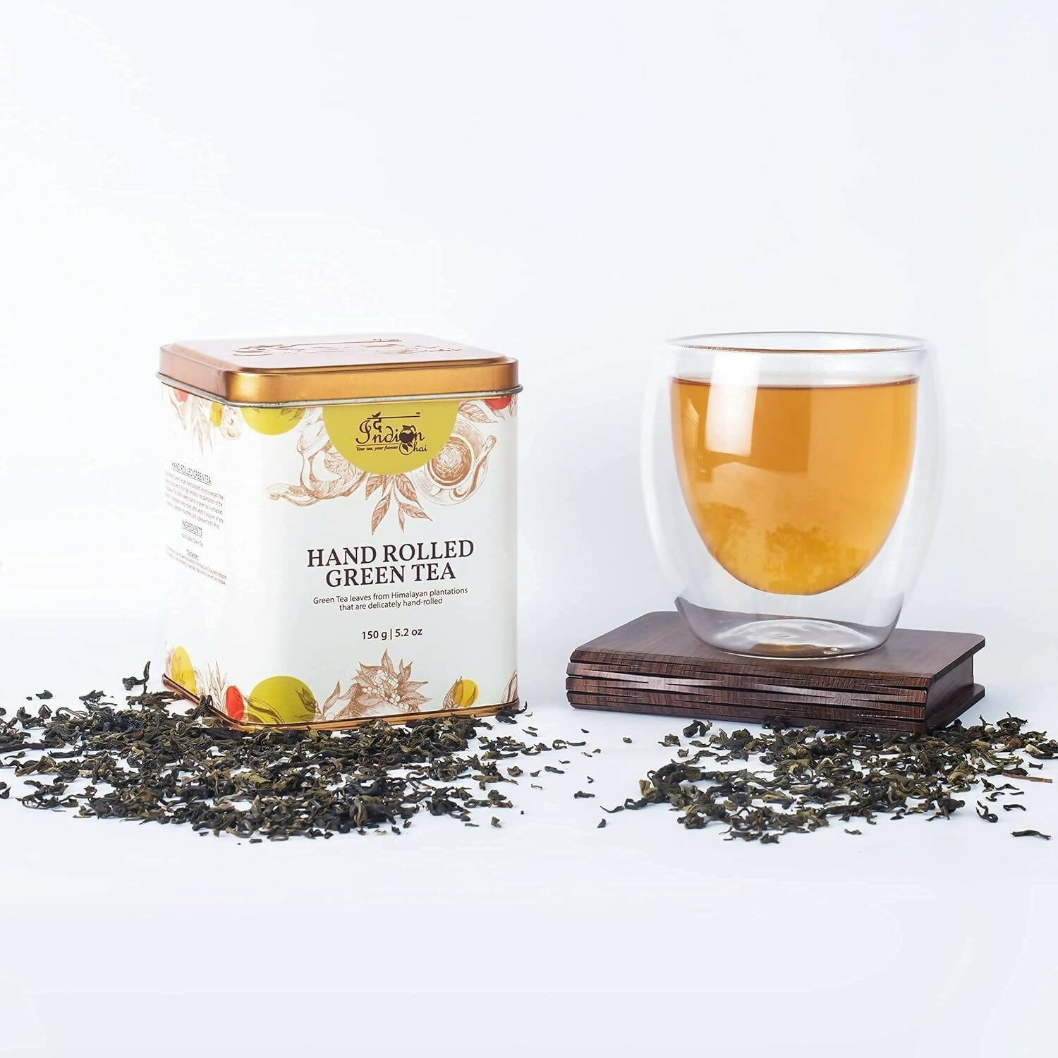 The Indian Chai - Hand Rolled Green Tea - Distacart