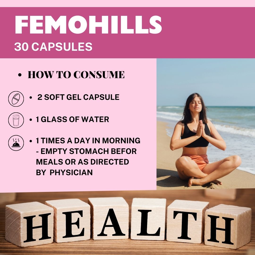 Herbal Hills Ayurveda Femohills Capsules - Distacart