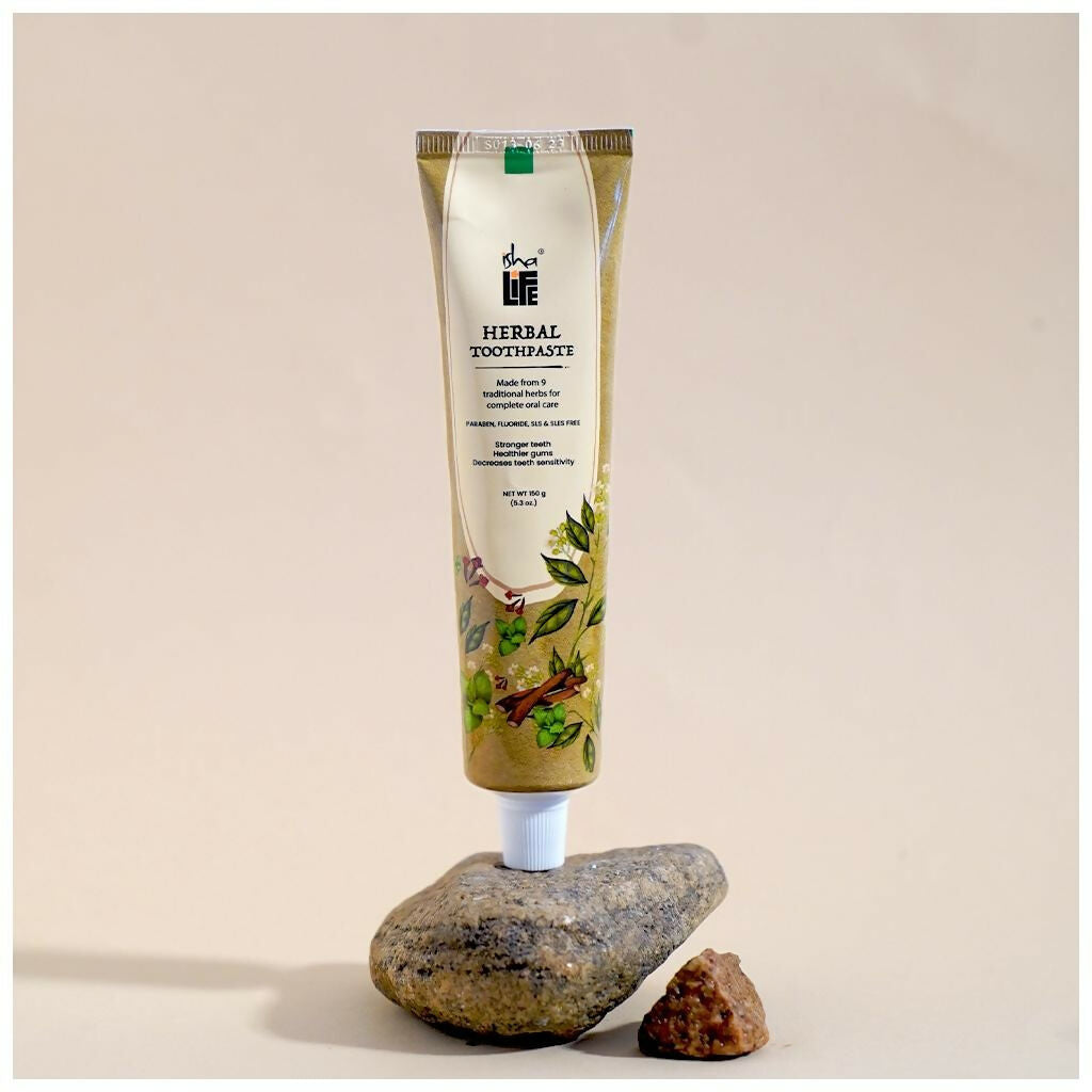 Isha Life Herbal Toothpaste & Tooth Powder Combo - Distacart