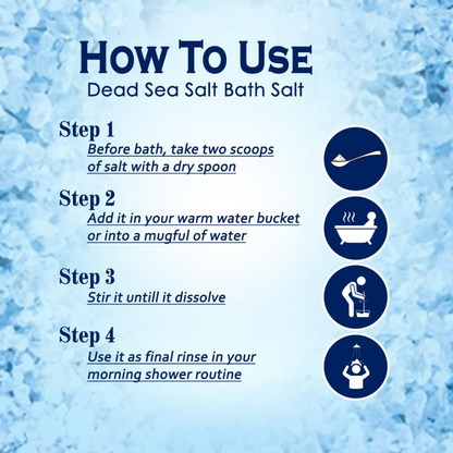VedicAyurveda Dead Sea Salt and Lavender Bath Salt - Dista