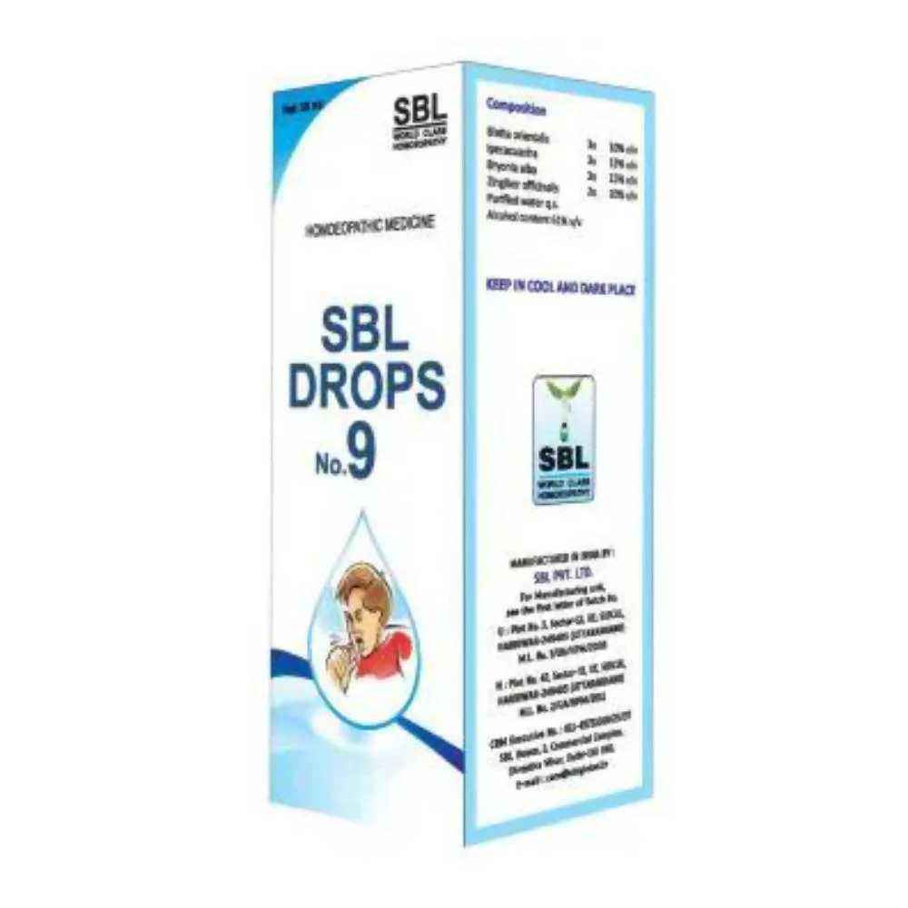 SBL Homeopathy Drops No. 9 - Distacart
