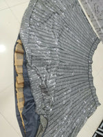 Thumbnail for Jyoti Fashion Classy Grey Faux Georgette 3MM & 7MM Sequins Embroidery Lehenga Choli with Dupatta - Distacart