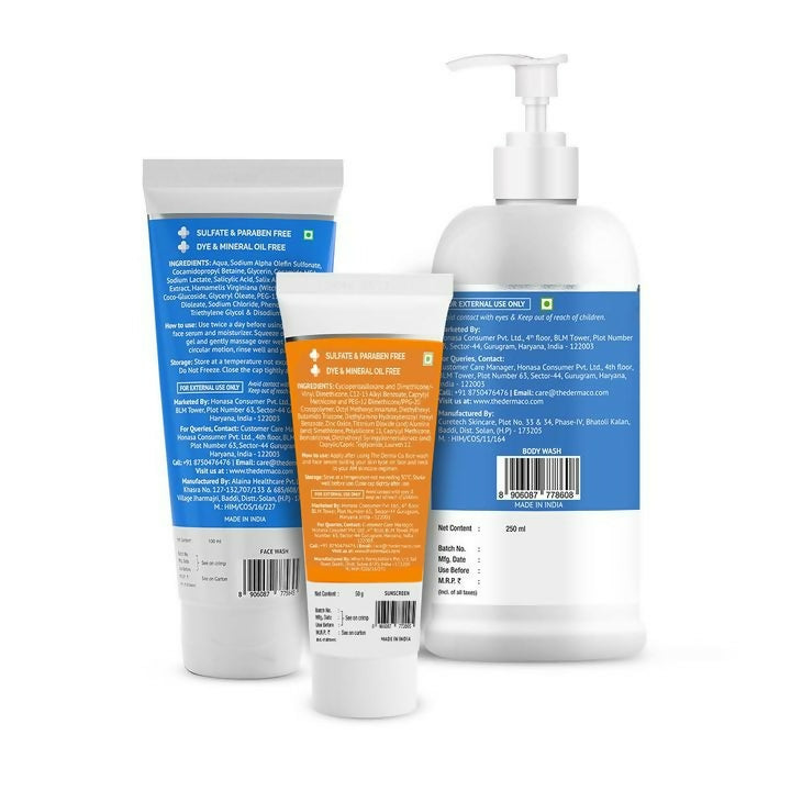 The Derma Co Body Care Kit - Distacart