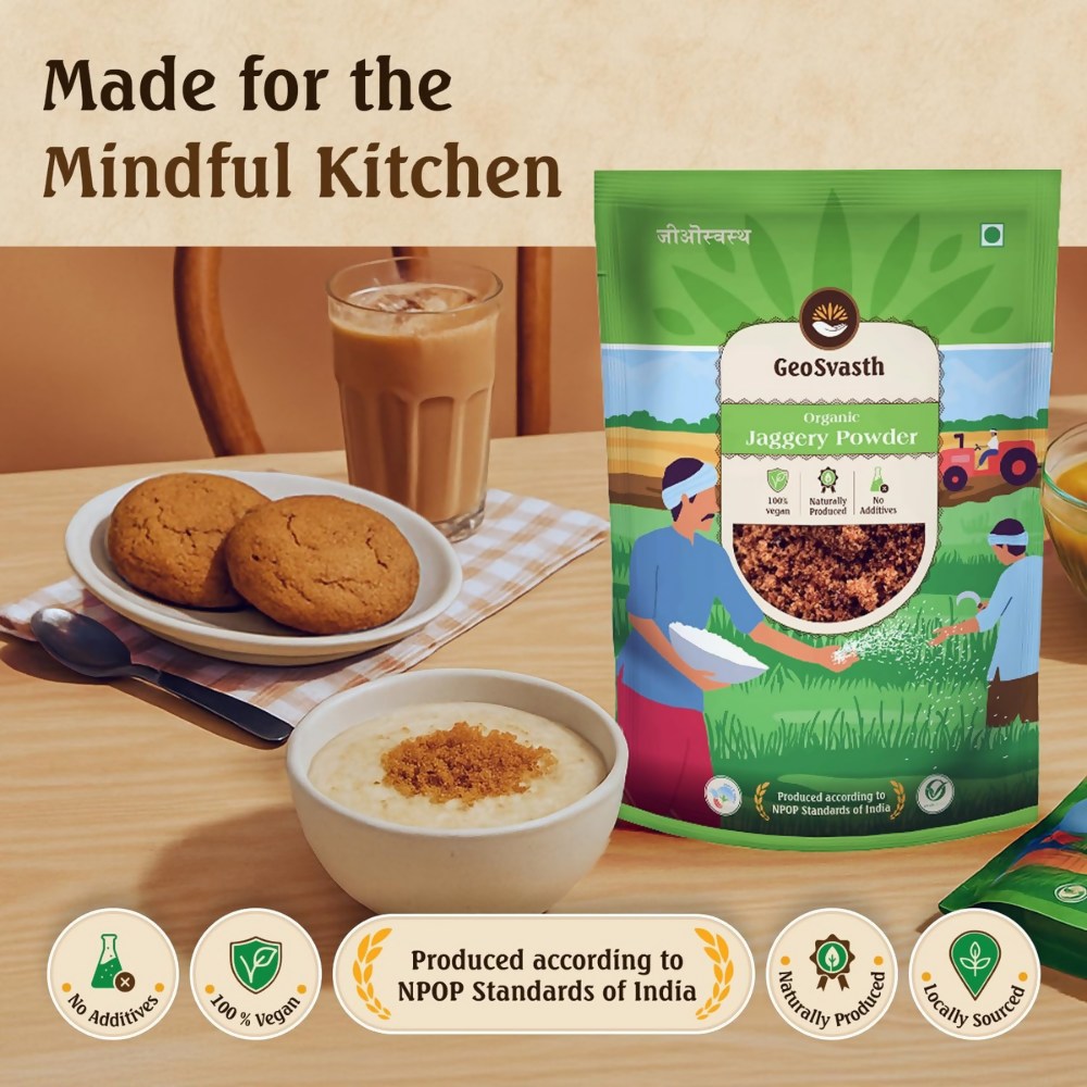 GeoSvasth Organic Jaggery Powder - Dista