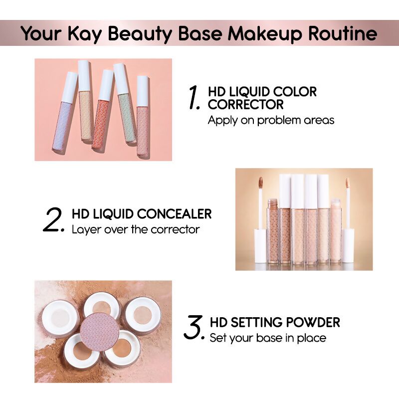 Kay Beauty HD Liquid Colour Corrector - Green - Distacart