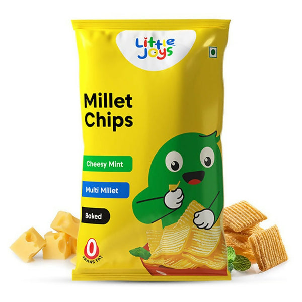 Little Joys Millet Chips - Cheesy Mint