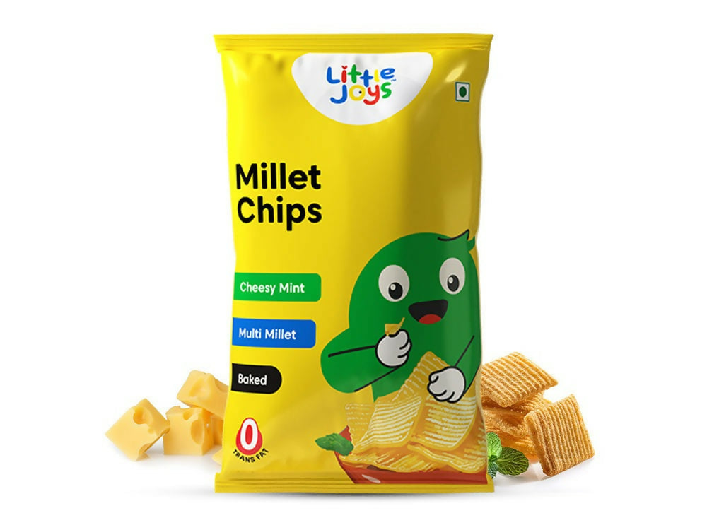 Little Joys Millet Chips - Cheesy Mint - Distacart