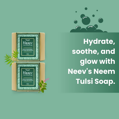 Neev Herbal Handmade Soap Neem Tulsi Handmade Soap - Distacart