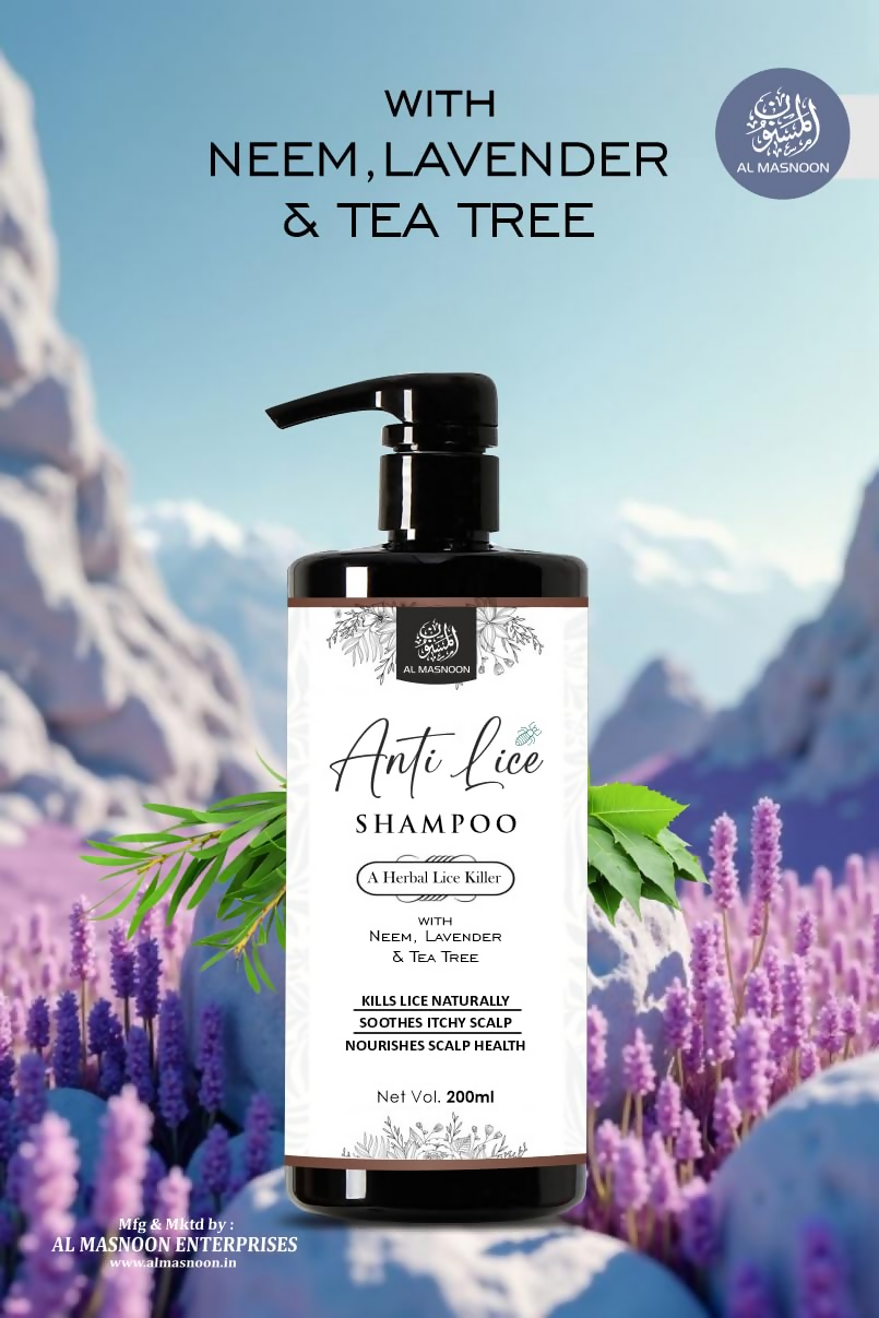 Al Masnoon Anti-Lice Hair Oil & Shampoo - Distacart