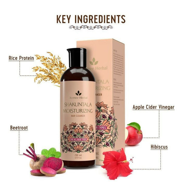 Avimee Herbal Shakuntala Moisturizing Hair Cleanser - Distacart
