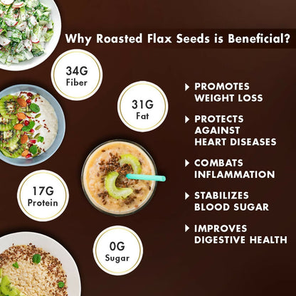 Sorich Organics Roasted Flax Seeds - Distacart
