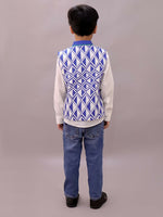 Thumbnail for Lil Drama Shor-Gul Blue Jacket For Boys