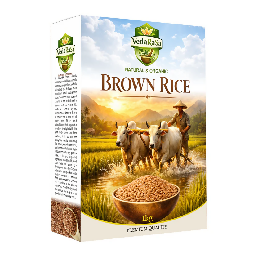 VedaRaSa Natural & Organic Brown Rice - Distacart