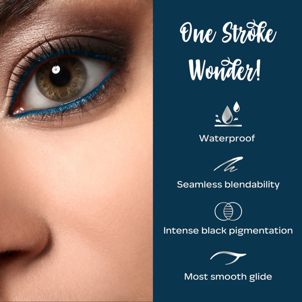 Faces Canada Intense Gel Kajal - Blue - Distacart