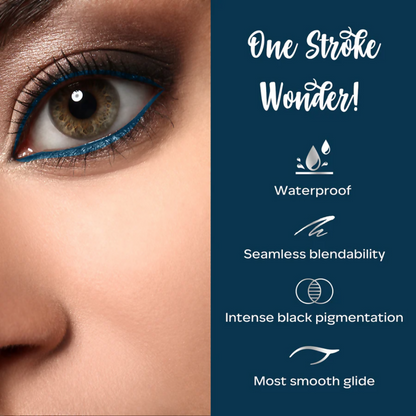 Faces Canada Intense Gel Kajal - Blue - Distacart
