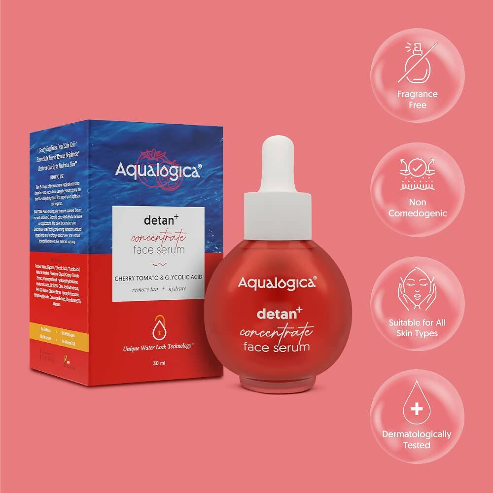 Aqualogica Detan+ Concentrate Face Serum - Distacart