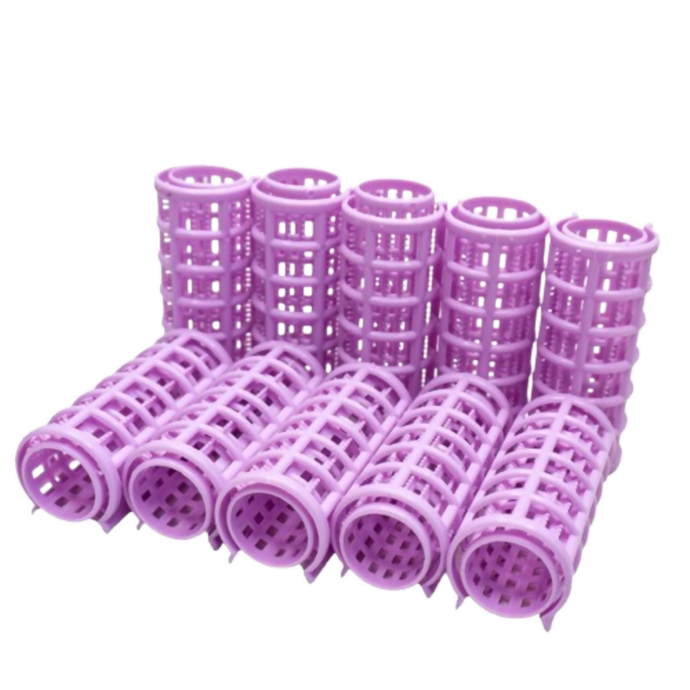 Bronson Professional Roller Curlers Clips For Women - 25mm - Dista