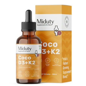 Miduty Coco D3+K2 Drops For Kids & Babies - Distacart