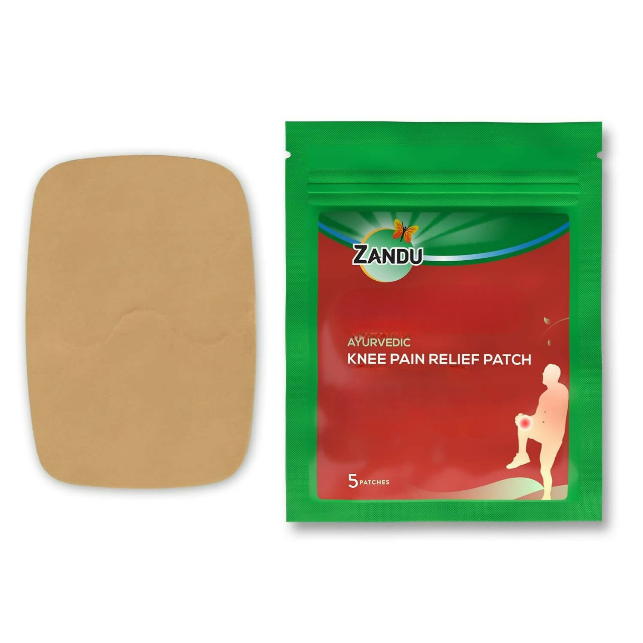 Zandu Ayurvedic Knee Pain Relief Patch - Distacart