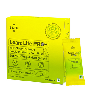 Setu Lean Lite Pro+ Weight Management Gut Health Powder - Distacart