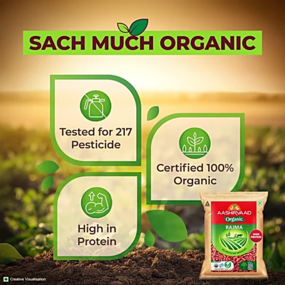 Aashirvaad Organic Rajma - Distacart