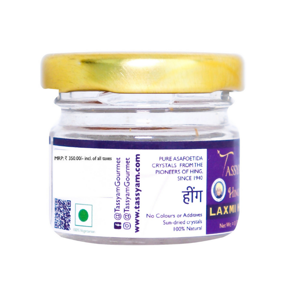 Tassyam Organics Laxmi Chand Strong Raw Hing Crystals - Distacart