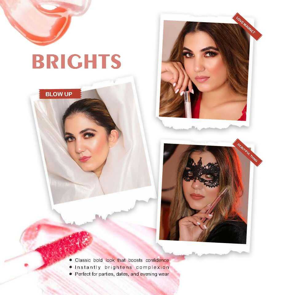 Love Earth Liquid Lip Gloss - Brights - Distacart