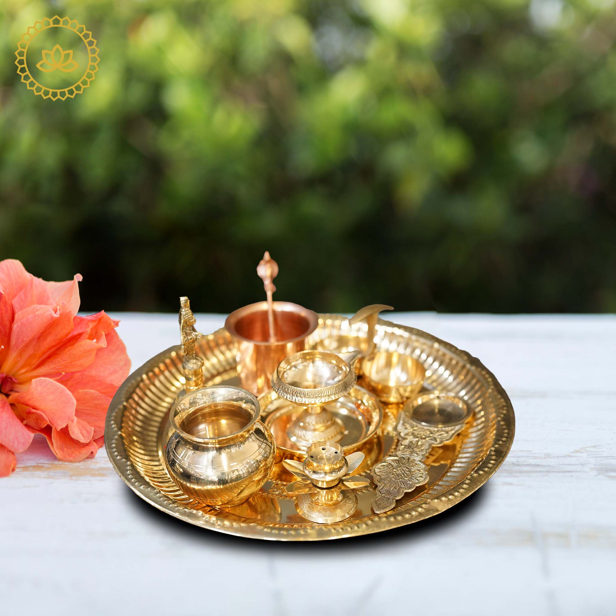Festival Pooja Thali Set - Distacart