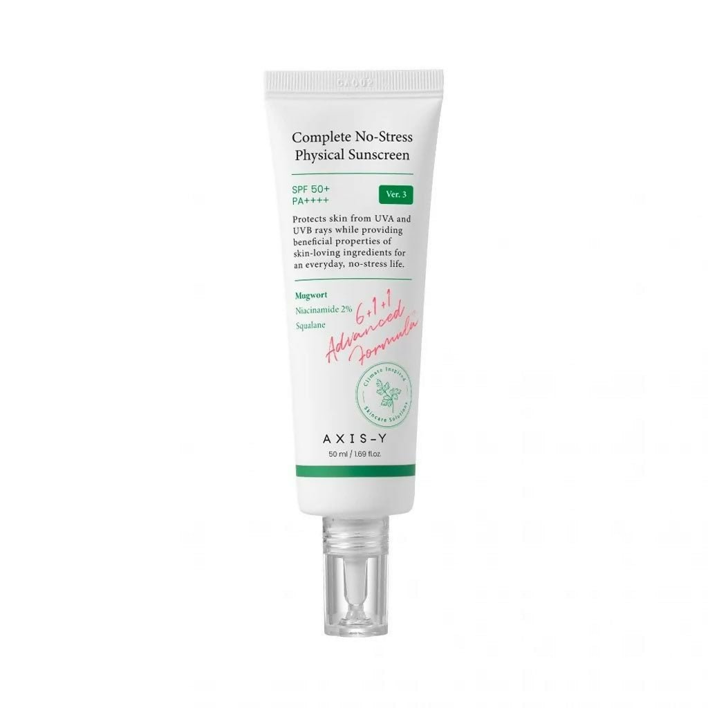 AXIS-Y Complete No- Stress Physical Sunscreen SPF 50+ PA++++ - Distacart