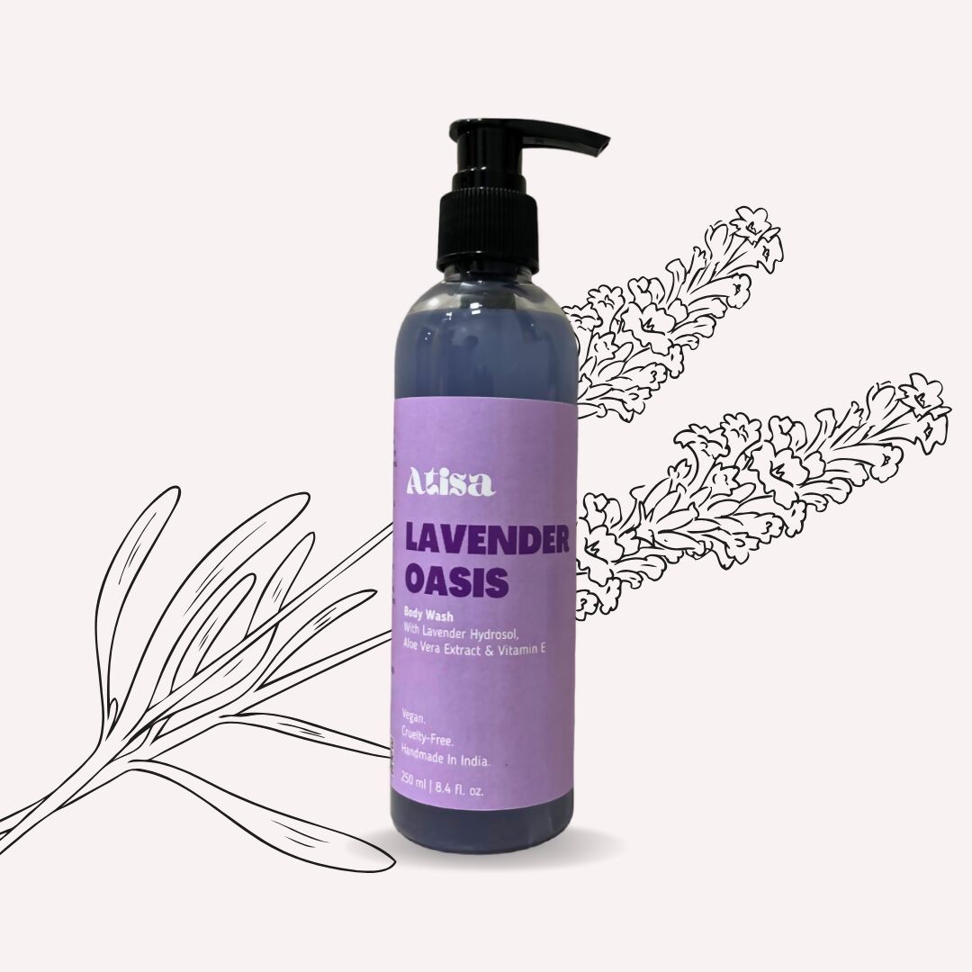 Atisa Lavender Oasis Body Wash - Distacart