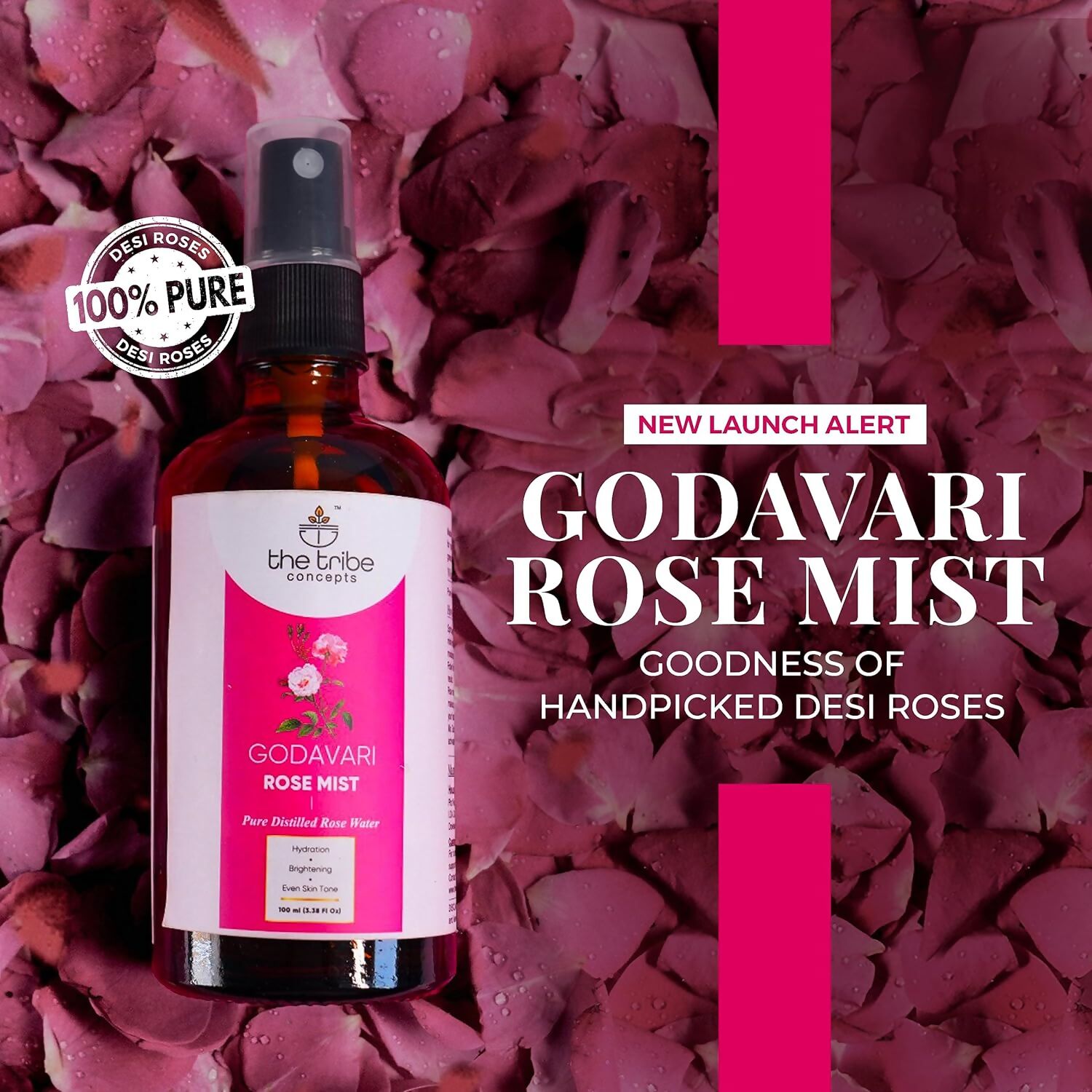 The Tribe Concepts Godavari Rose Mist - Distacart