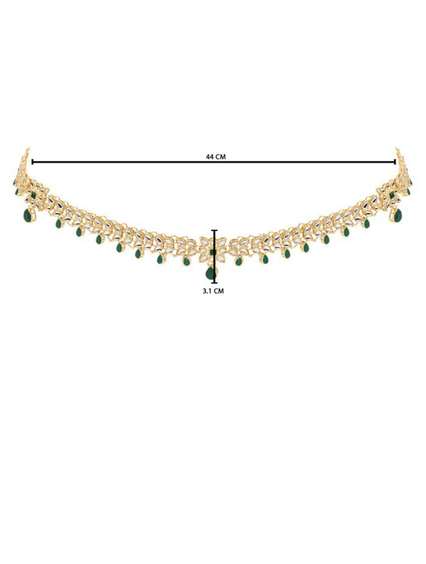 Joban Fashion Green Zinc Alloy Waist Chain For Women