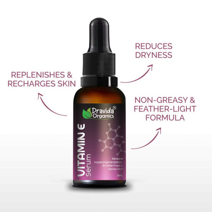 Dravida Organics Vitamin E Face Serum - Dista