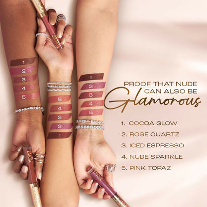 Lakme Be-jewel Shimmer Lip Liquid - Iced Espresso - Distacart