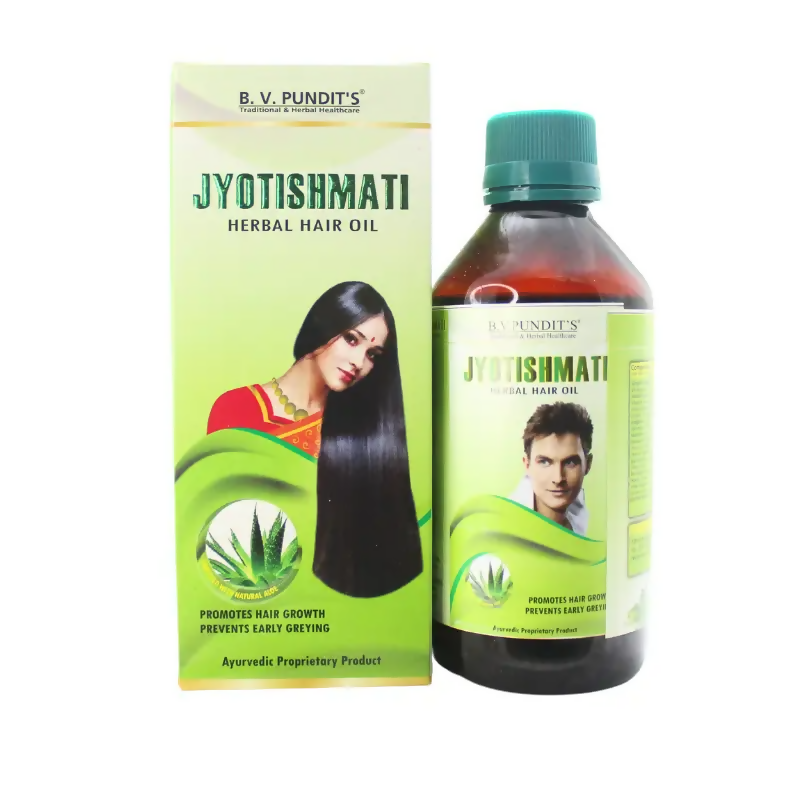 B V Pundit's Jyotishmati Herbal Hair Oil - Distacart
