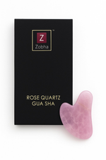 Thumbnail for Zobha Rose Quartz Gua Sha - Limited Time Offer