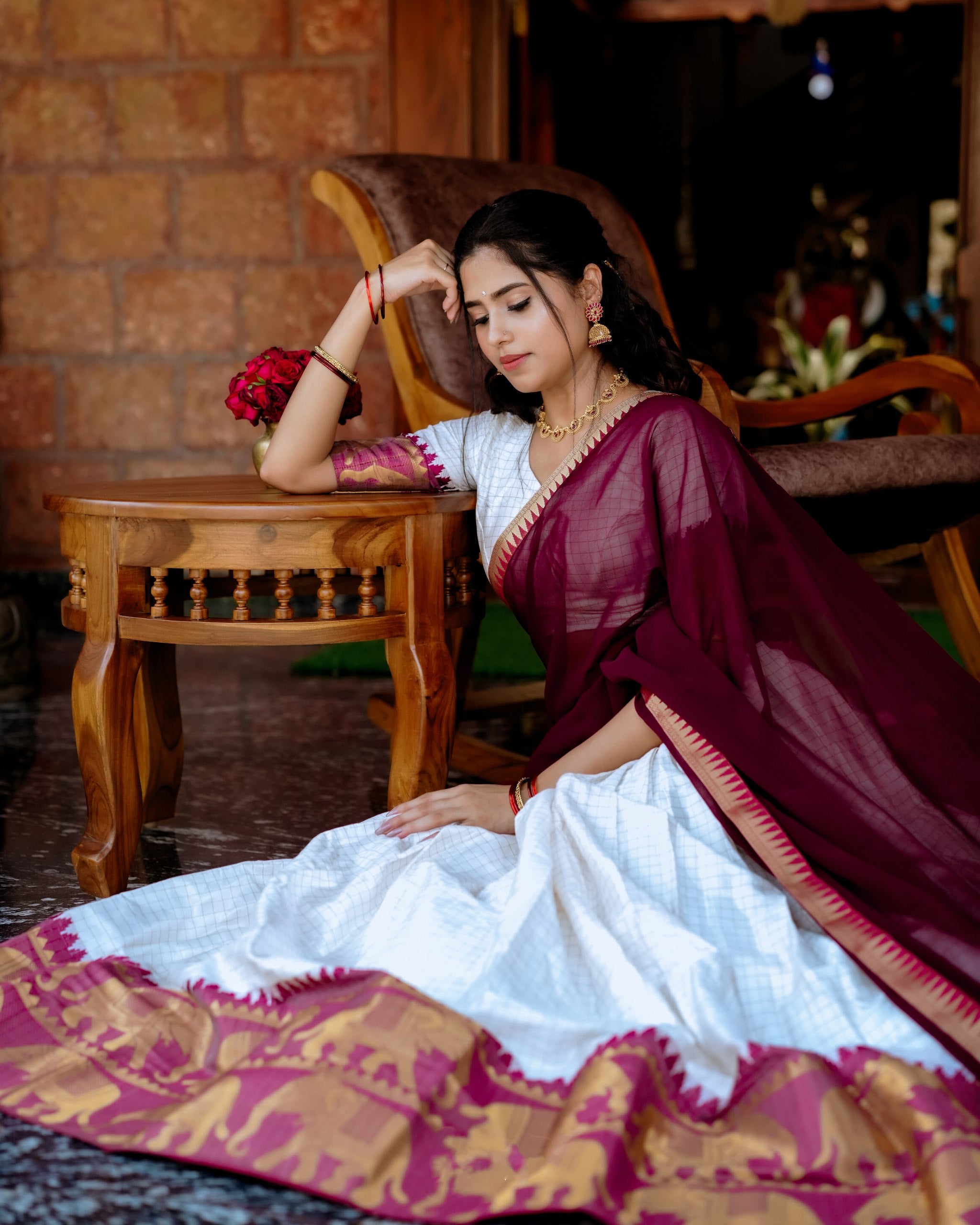 Lehenga Mart Designer Wedding Lehenga Choli For Women - White - Distacart