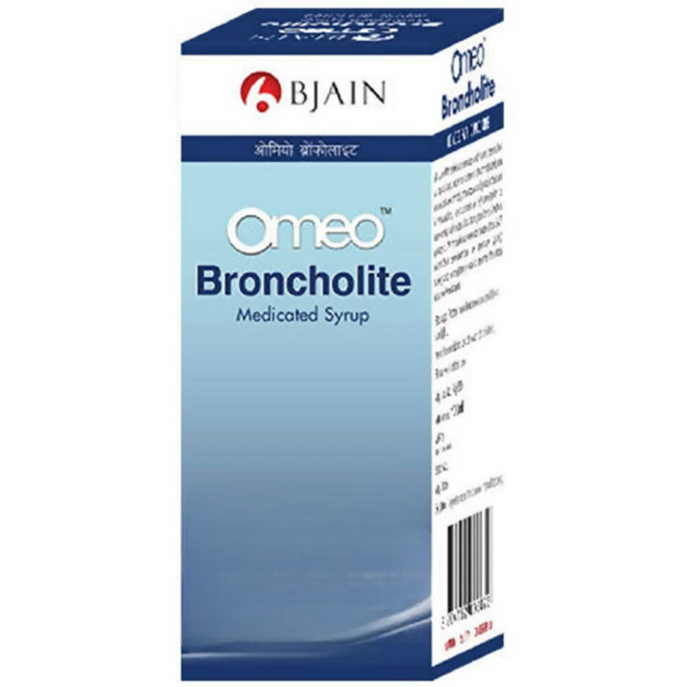 Bjain Homeopathy Omeo Broncholite Syrup - Distacart