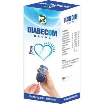 Dr. Raj Homeopathy Diabecom Drops - Distacart