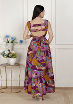 Thumbnail for MAGENTA_WESTERN_DRESS (3)