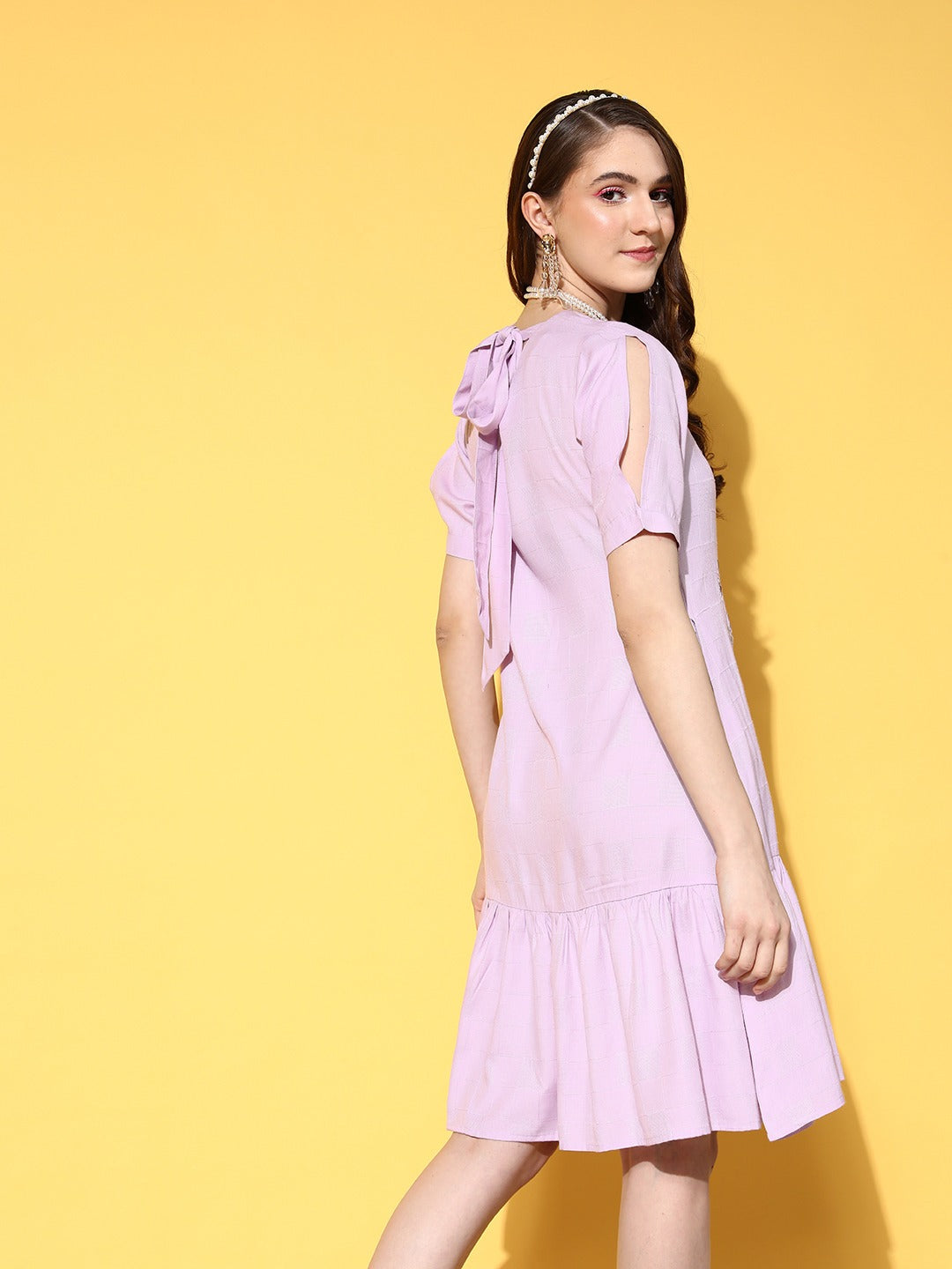 Yufta Floral A-Line Dress - Distacart