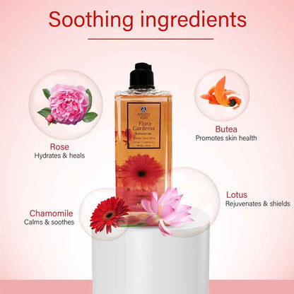 Ayouthveda Floral Gardenia Shower Gel - Distacart
