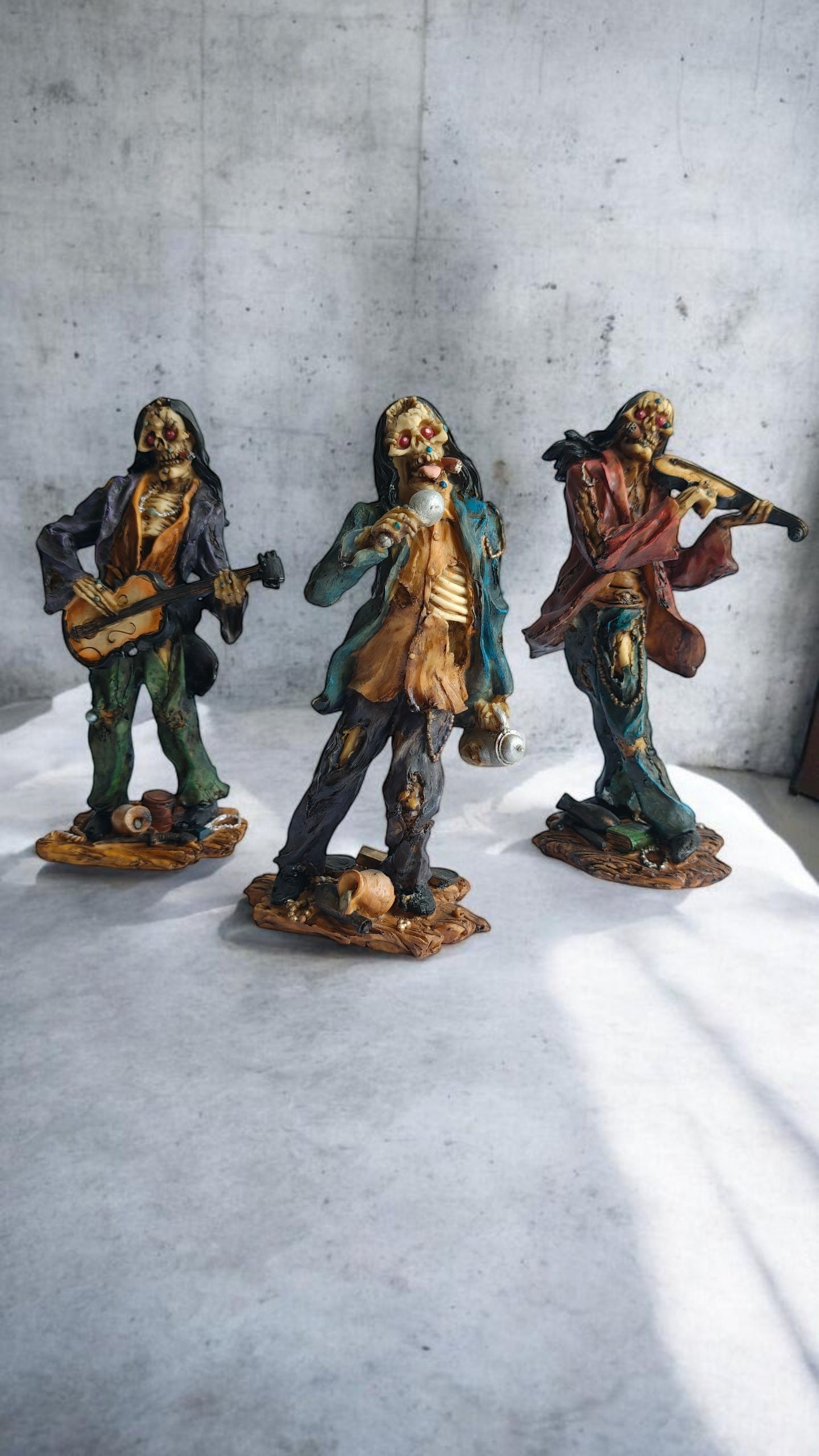 Sun Mun Decors Set Of 3 Zombies